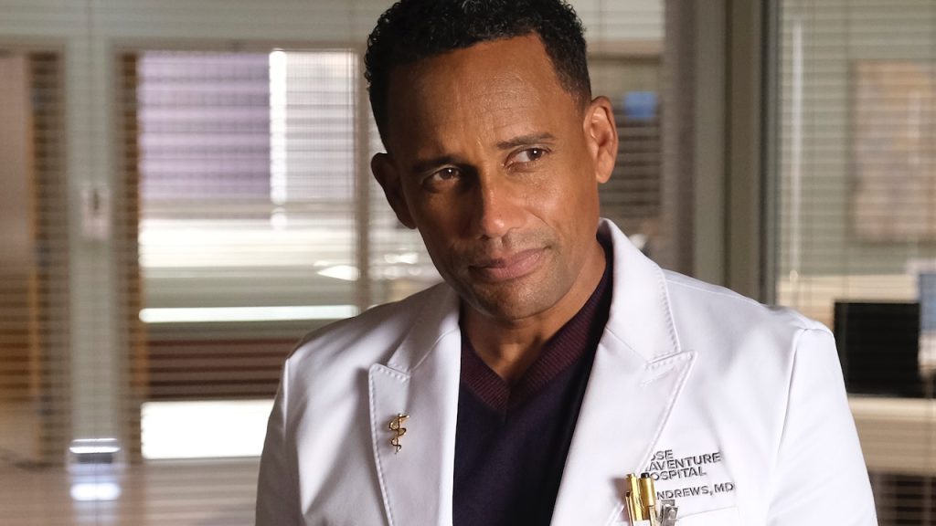 A still image of Dr. Marcus Andrews on the ABC hit show, The Good Doctor.