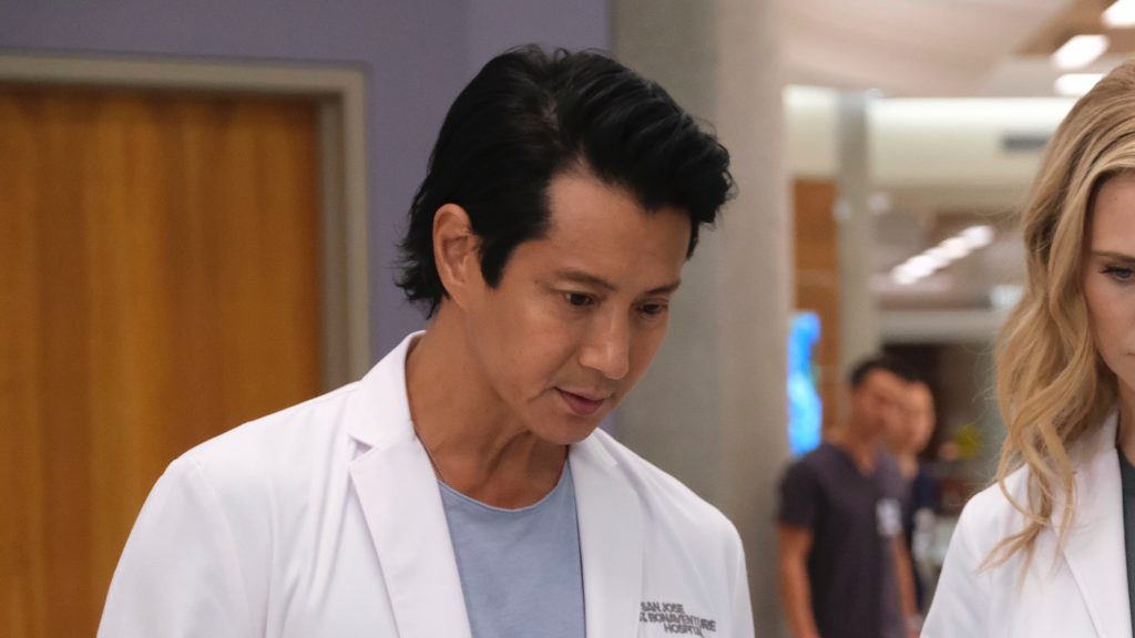 A still image of Dr. Alex Park on the ABC medical drama series, The Good Doctor.