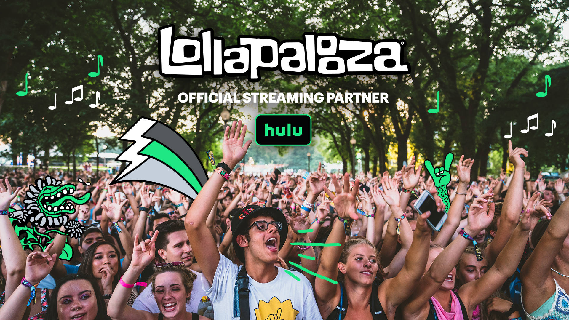 Hulu is the Exclusive Streaming Partner for Lollapalooza 2021