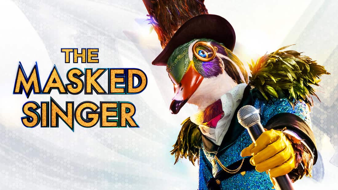 Title art for the reality TV show, The Masked Singer.