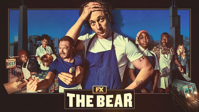 Title art for the hit FX show, The Bear, starring Jeremy Allen White.