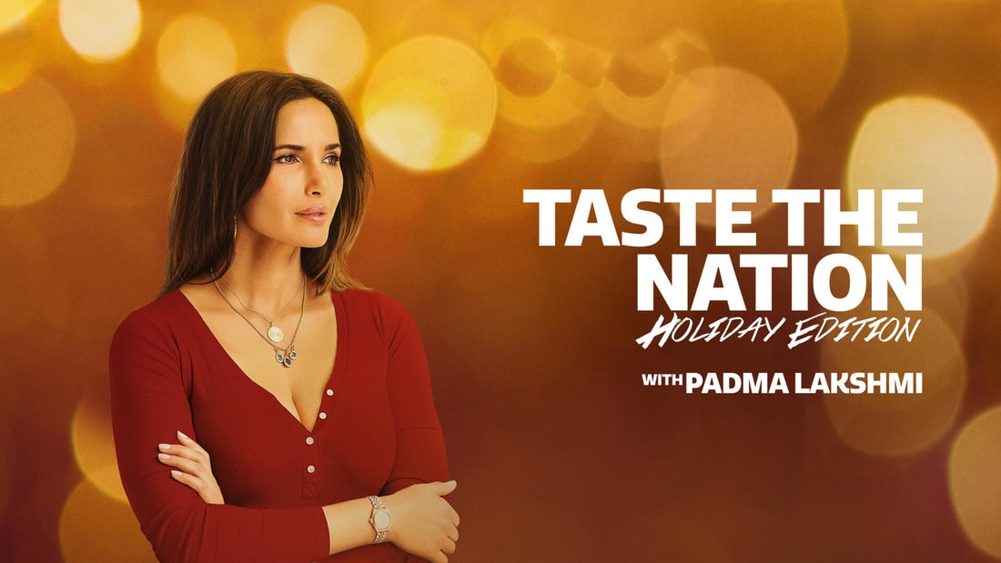 Title art for Taste the Nation Holiday Edition