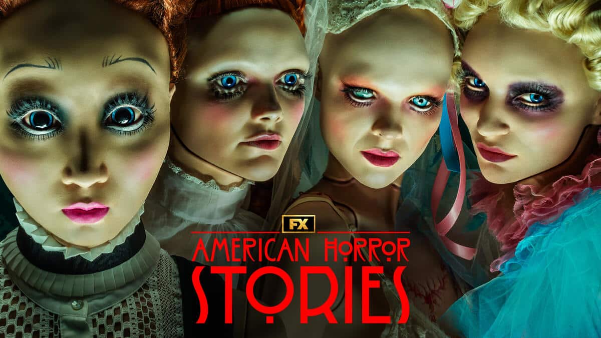 Title art for the FX shows American Horror Stories