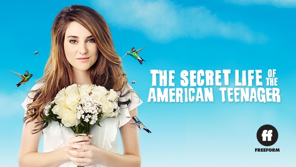 Title art for Freeform drama series The Secret Life of the American Teenager.