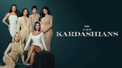 Title art for the Hulu Original reality TV show, The Kardashians.
