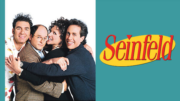 Title art for the classic sitcom Seinfeld
