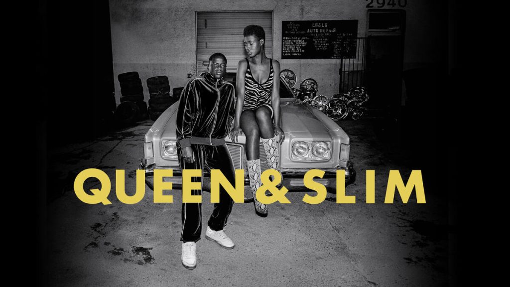 Title art for the movie Queen & Slim.