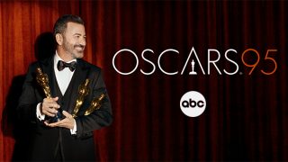 Title art for the 2023 Oscars hosted by Jimmy Kimmel