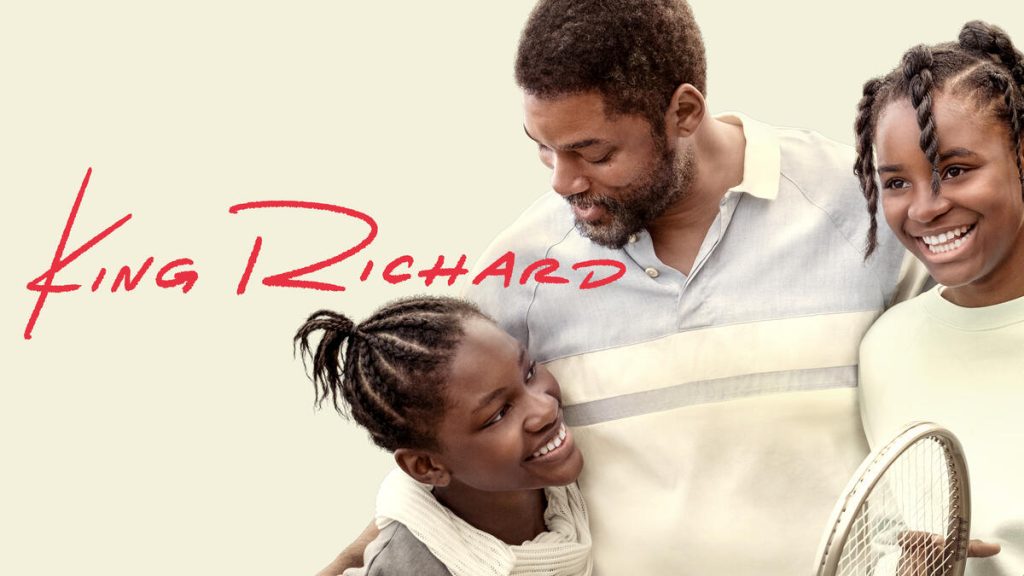 Title art for the sports biopic King Richard