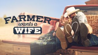 Title art for the reality dating TV show, Farmer wants a Wife.