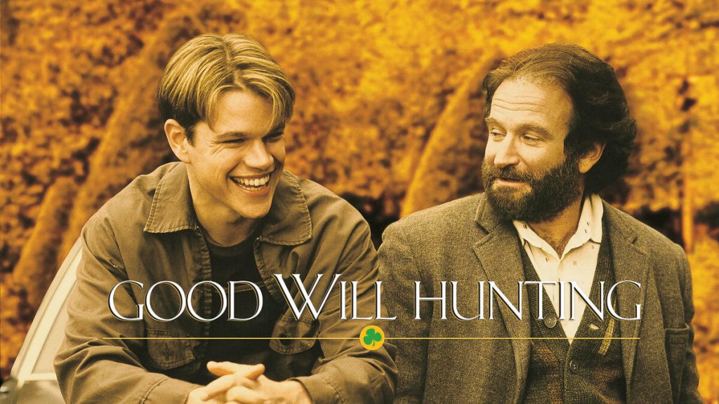 Title art for the movie Good Will Hunting.