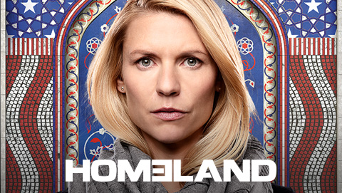 Title art for the SHOWTIME series, Homeland.