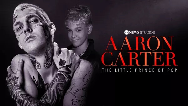 Title art for Aaron Carter: The Little Prince of Pop.