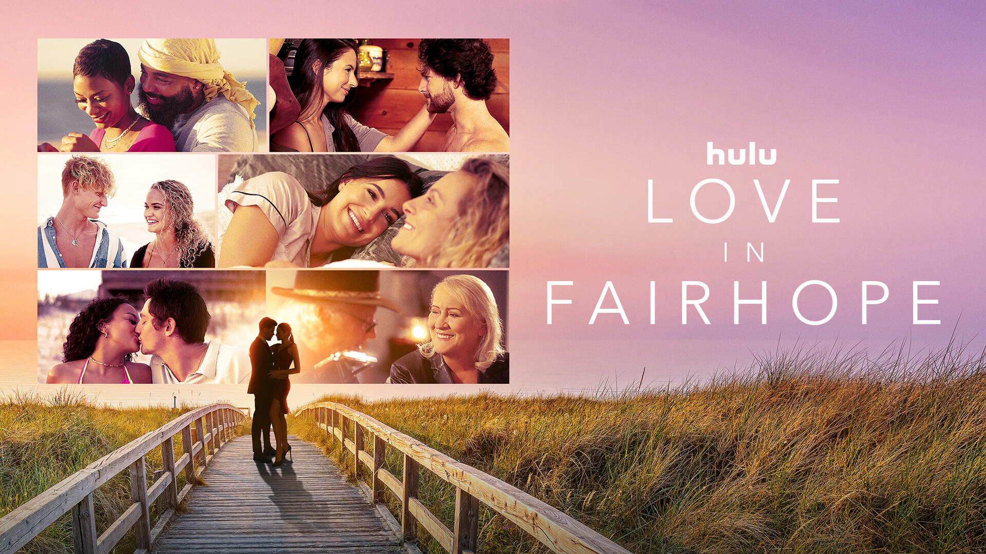 Love in Fairhope -- If you were given the chance to bring your fantasy love story to life on TV, how would it look? Would it be a picture-perfect fairy tale or something a bit messier? This uniquely unscripted romantic series follows five women at different stages in their lives as they experience reimagined romance in the picturesque small town of Fairhope, Alabama, a tight-knit community where everyone knows everyone else’s business and matters of the heart matter most. In “Love in Fairhope,” real people star in a story inspired by their own where fantasy and reality collide. (Courtesy of Hulu)