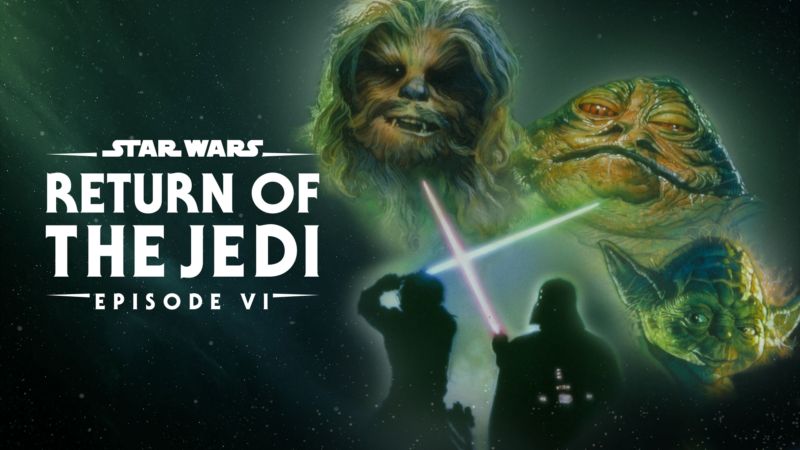 Title art for Star Wars Episode VI Return of the Jedi.