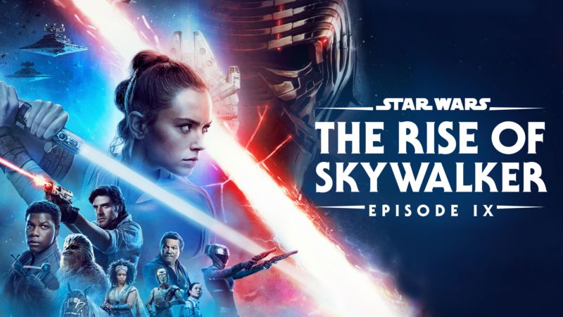 Title art for Star Wars Episode IX: The Rise of Skywalker. 