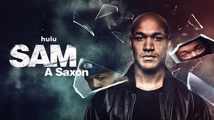 Sam - A Saxon -- Season 1 -- "Sam - A Saxon" is based on the incredible, true story of Samuel Meffire, the first black policeman in East Germany. This is a gripping series that follows Sam’s irrepressible search for his place in an intensely prejudiced society. In his fight to overcome the system, he becomes the face of an anti-racism campaign and a symbol of a new Germany. However, his meteoric rise to fame is quickly followed by an abrupt downfall as he ends up behind bars with German tabloids branding him “public enemy #1”. (Courtesy of Hulu)