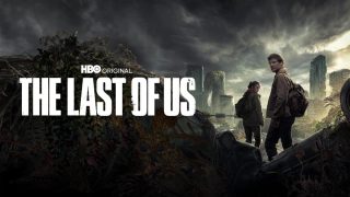 Title art for the HBO zombie apocalypse show The Last of Us.