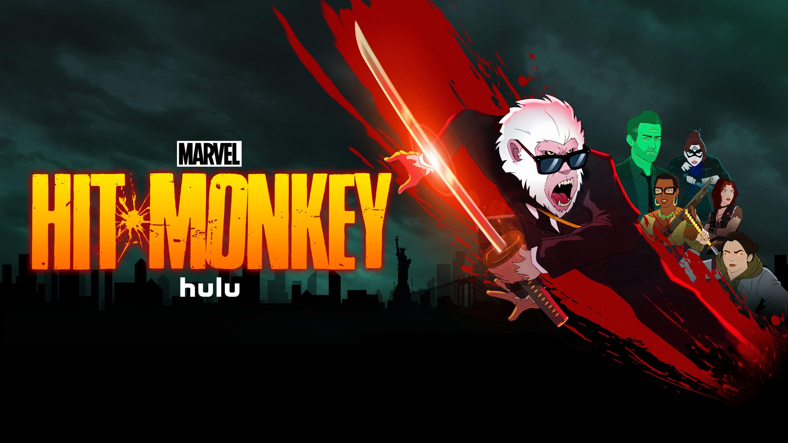 Marvel’s Hit-Monkey — Season 2 — In New York City, Monkey finds a path to escape his life of killing, while Bryce attempts to repair the damage to those he wronged in life. But what will it cost them to undo the past? (Courtesy of Marvel)