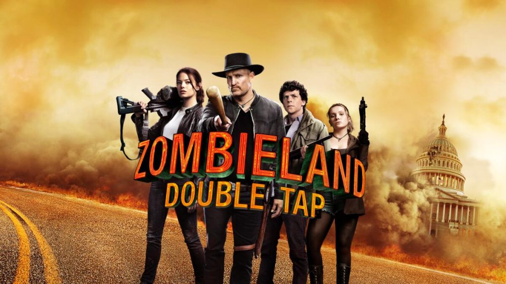 Title art for the zombie movie Zombieland: Double Tap