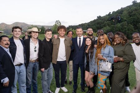 GRACE ANN NADER, GUILLERMO RODRIGUEZ, BROOKS NADER, JIMMY KIMMEL, SARAH JANE NADER, MARY HOLLAND NADER