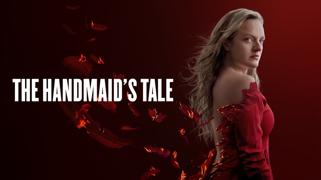 Elisabeth Moss starring in Hulu's The Handmaid's Tale Season 4