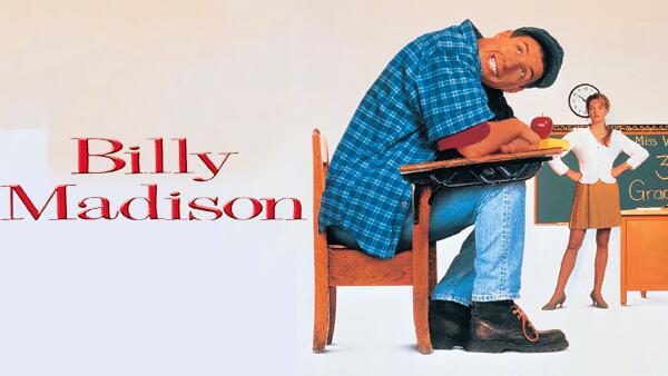 Title art for comedy movie Billy Madison