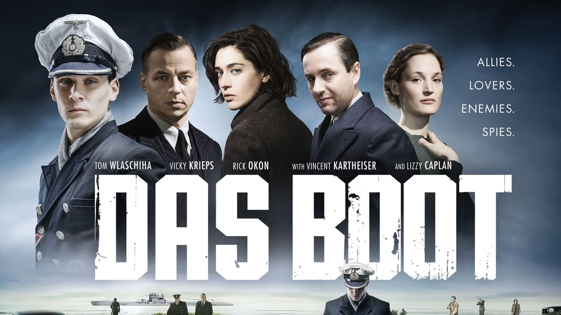 Title art for the series Das Boot on Hulu.