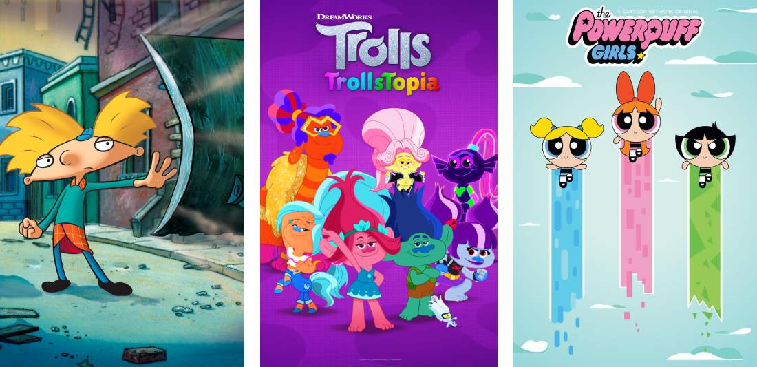 Title art for Kids TV shows on Hulu