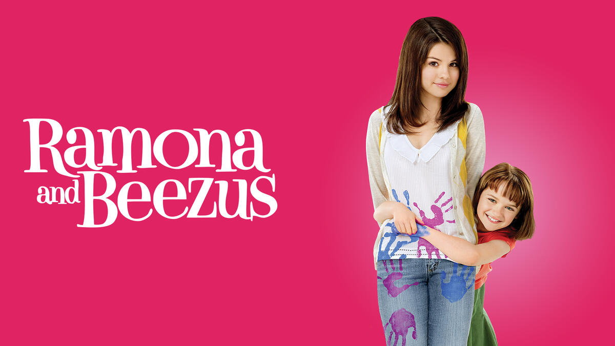 Title art for Ramona and Beezus featuring Selena Gomez and Joey King.