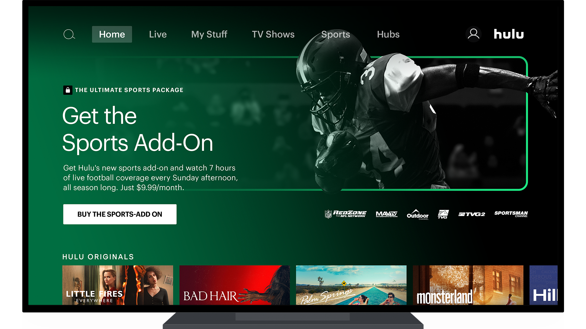 Hulu Adds Nfl Network To Hulu Live Tv Channel Line Up Hulu