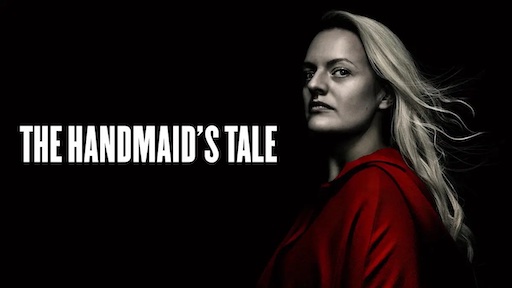 Title art for dystopian show The Handmaid’s Tale