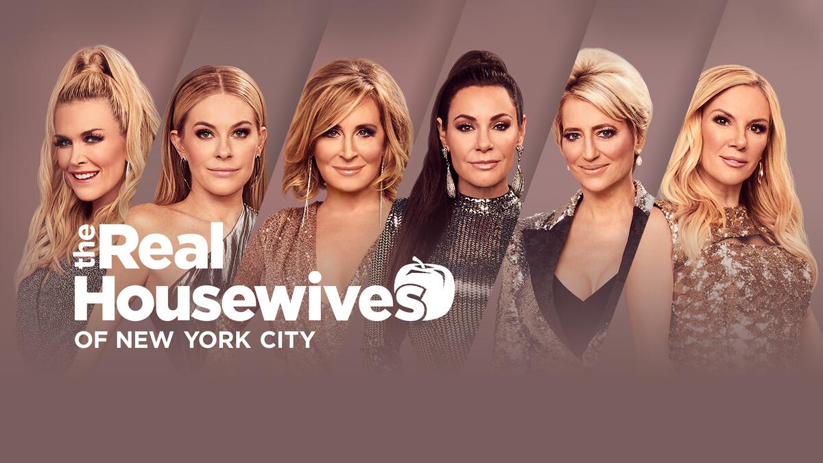  Title art for The Real Housewives of New York City on Bravo.