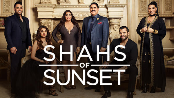 Title art for Shahs of Sunset on Bravo.
