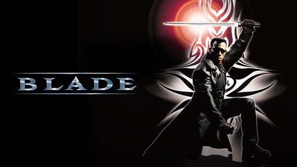 Title art for classic horror movie Blade