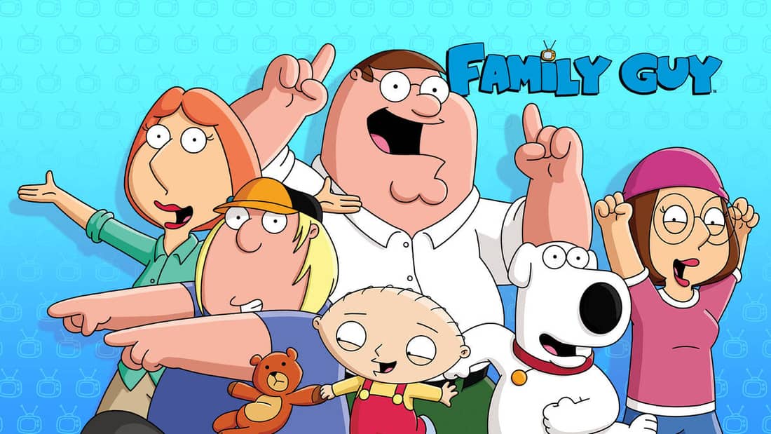 title art for the FOX comedy series Family Guy.