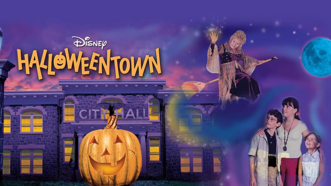 Title art for Disney’s Halloweentown.
