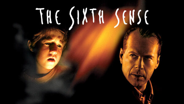 Title art for thriller movie The Sixth Sense