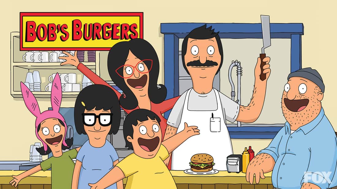 Title art for Bob's Burgers on FOX