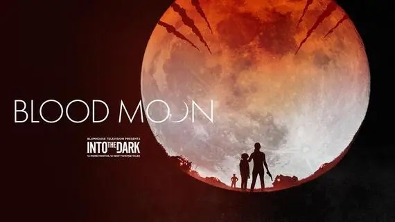Title art for horror movie Blood Moon