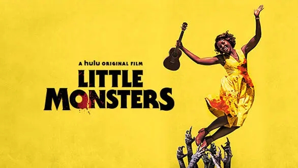 Title art for zombie movie Little Monsters