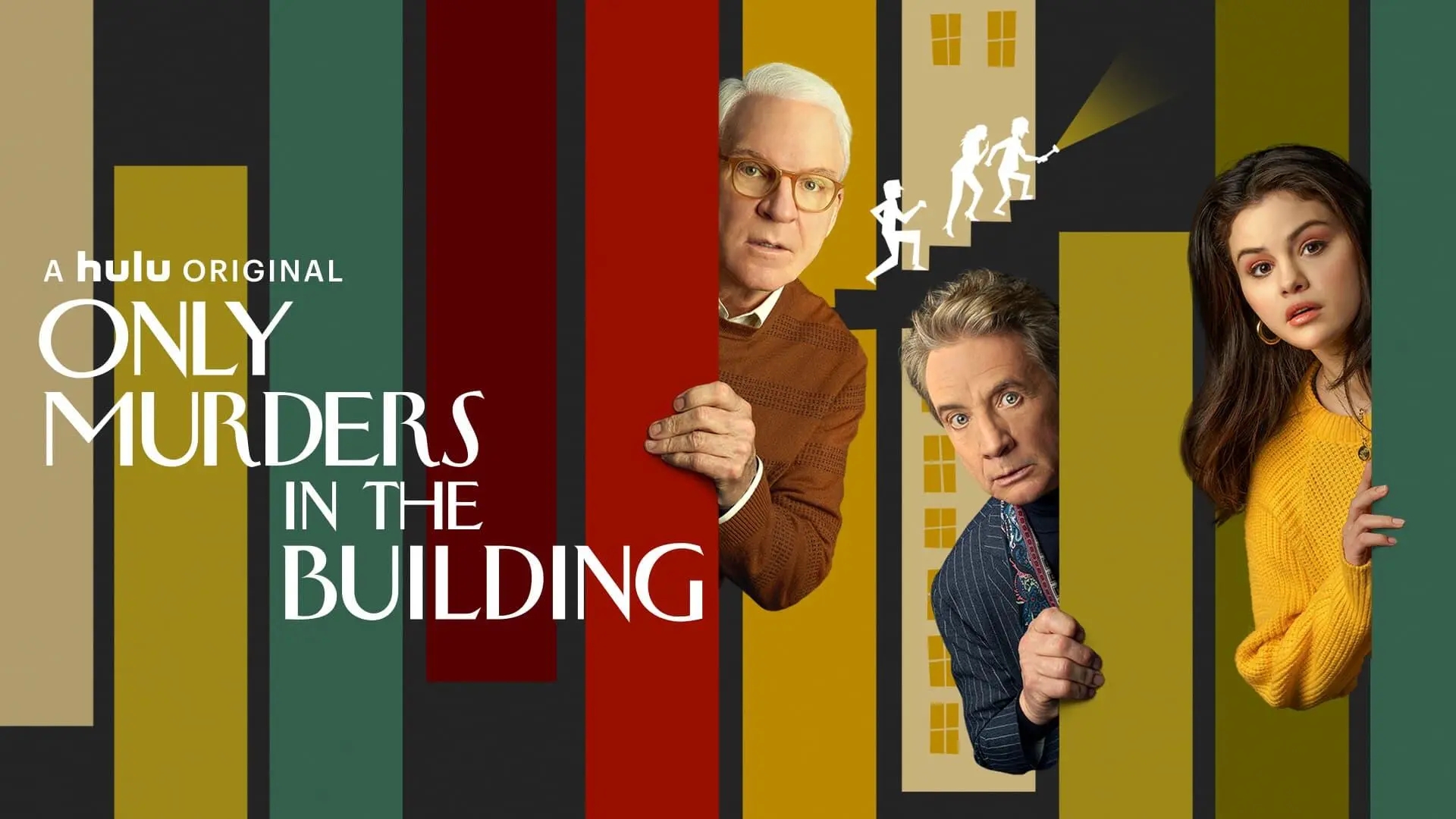 Title art for the Emmy nominated Hulu Original show Only Murders in the Building