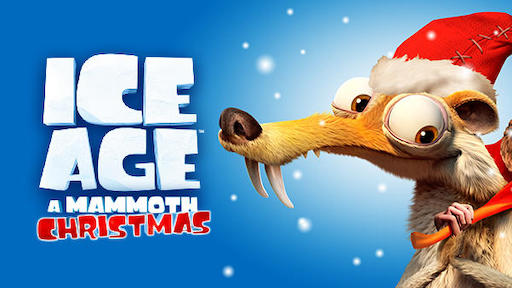 Title art for Ice Age: A Mammoth Christmas