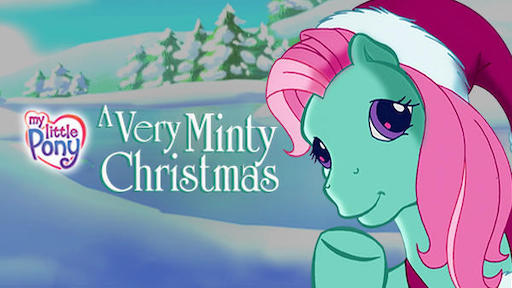 Title art for My Little Pony: A Very Minty Christmas