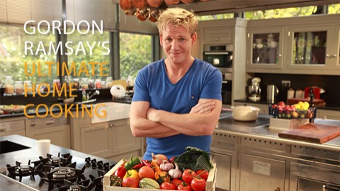 Title Art for Gordon Ramsay’s Ultimate Home Cooking