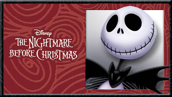 Title art for Time Burton's The Nightmare Before Christmas