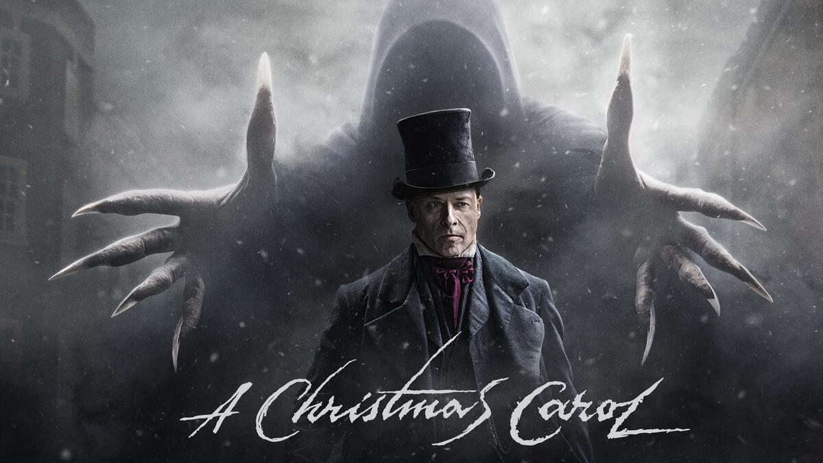 Title art for the classic Christmas movie A Christmas Carol