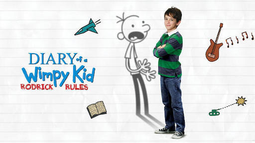 Title art for Diary of a Wimpy Kid