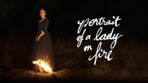 Title art for Portrait of a Young Lady on Fire