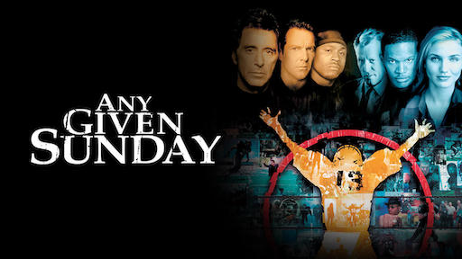 Title art for Any Given Sunday